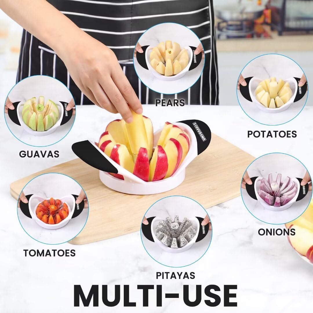 12-Blade Apple Slicer & Corer | Stainless Steel